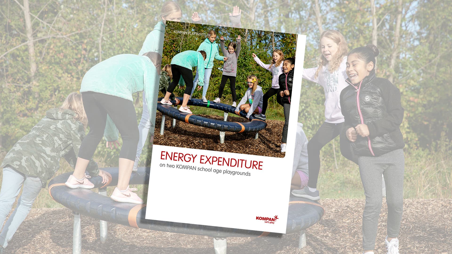 Energy expenditure on a KOMPAN school age playground